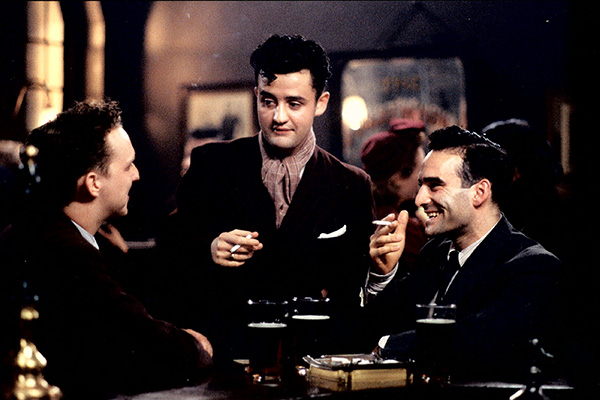 Still from the movie Vera Drake featuring actor Daniel Mayes with makeup by Christine Blundell